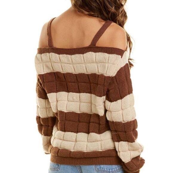 NWT 70/21 cold shoulder sweater - Picture 2 of 6
